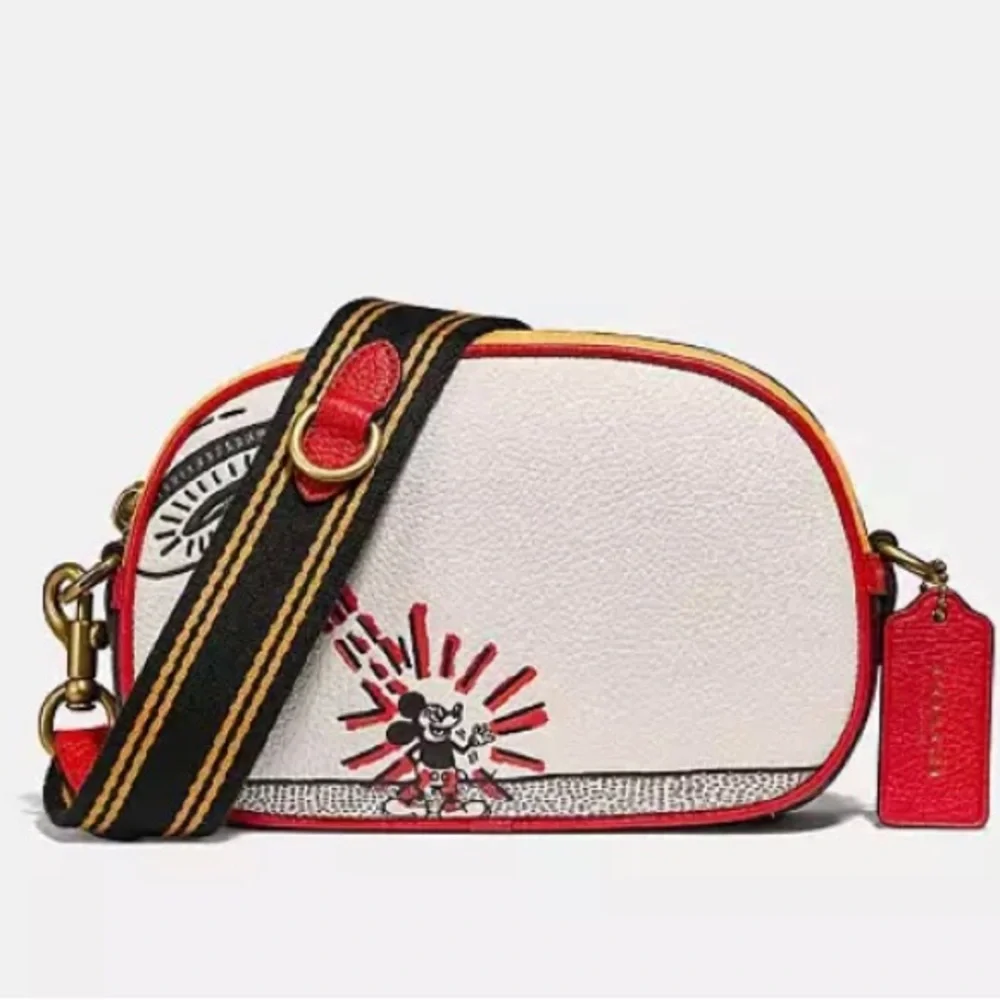 Coach X Disney Keith Haring Mickey Mouse UFO Camera Crossbody Bag NWT - Picture 1 of 16